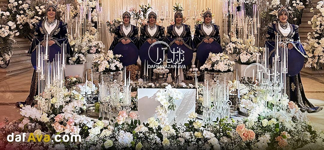 راهنمای کامل چیدمان سفره عقد رؤیایی + 11 ایده سفره عقد و نماد ها