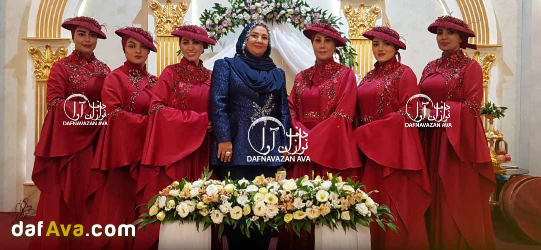 گروه موسیقی سنتی و دف برای یک عروسی مذهبی اصیل