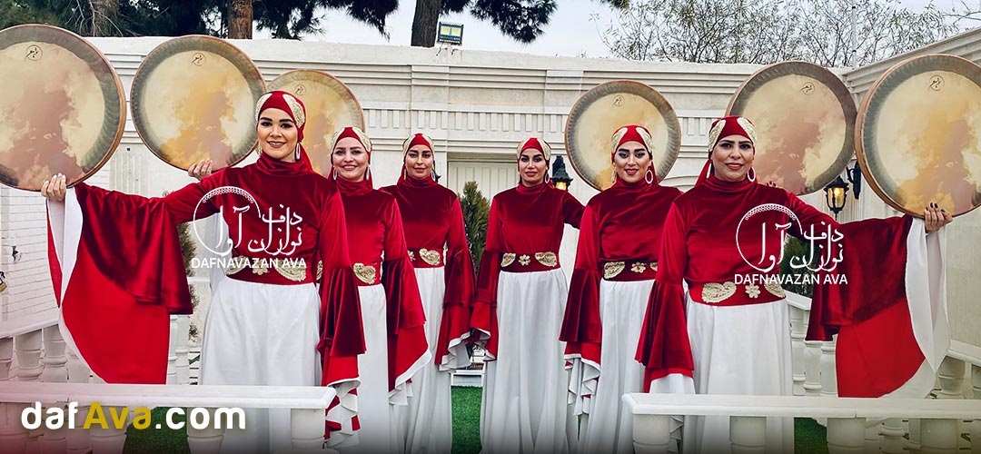 گروه دف نوازی و ساقدوشی آوا در بهترین تالارهای ساری و مازندران